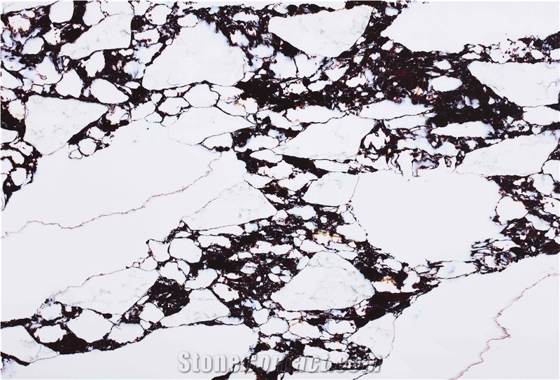 Artificial Calacatta Viola Quartz Slab