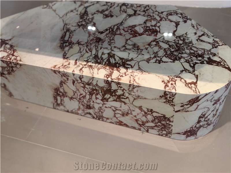 Artificial Calacatta Viola Sintered Stone Slabs