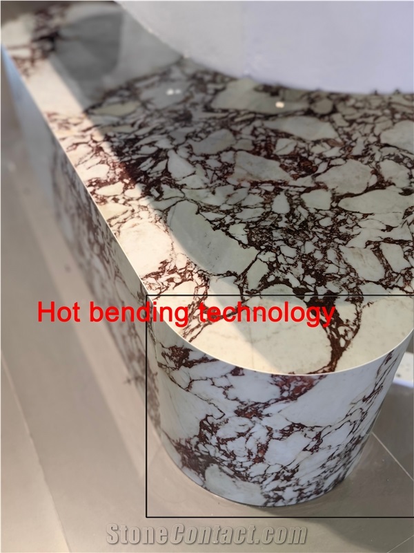 Artificial Calacatta Viola Sintered Stone Slabs