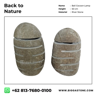 Riverstone Cocoon Garden Lantern