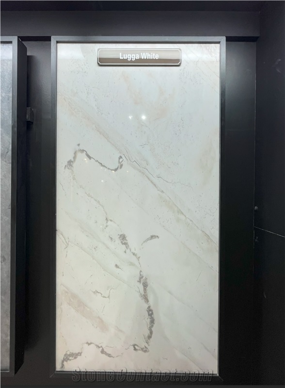 Lugga White Marble Slab