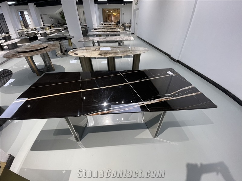 Sahara Noir Marble Finished Product