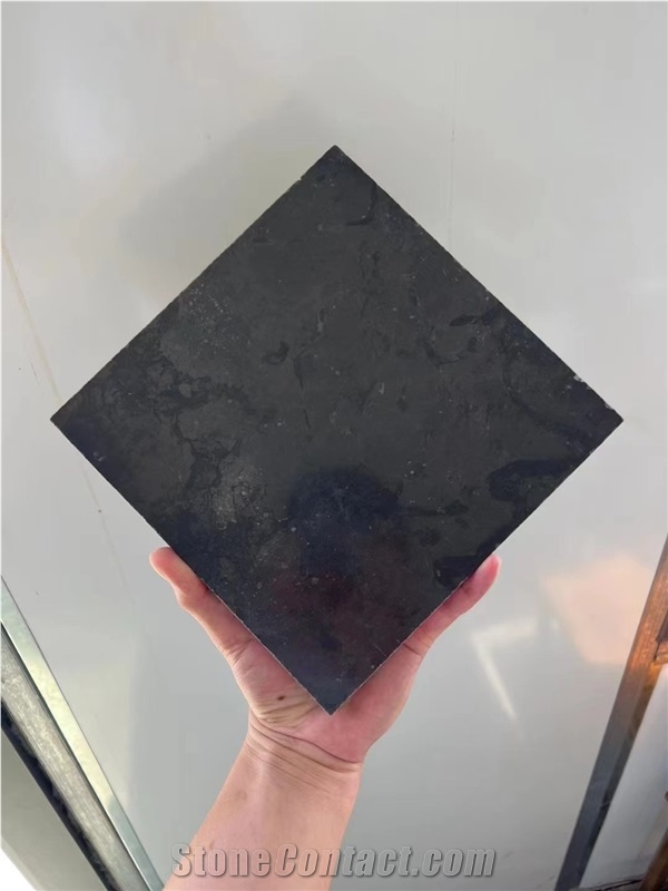 Black Horseshoe Stone Floor Granite Tiles