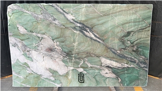 Shelby Green Quartzite Slabs