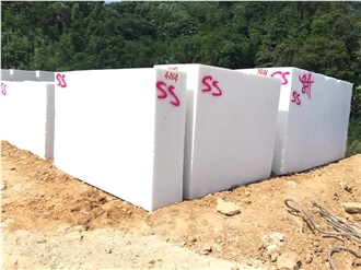 Hanphar - Crystal White Marble Block, Viet Nam Marble Stone