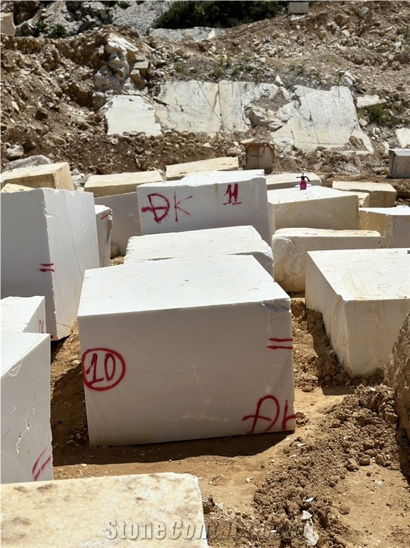 Hanphar - Crystal White Marble Block, Viet Nam Marble Stone