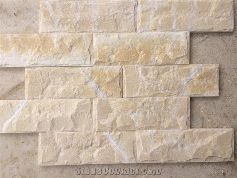 Hanphar - Yellow Mushroom Marble Stone Wall Veneer