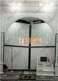 Mosque Mihrab Project In Makrana Albeta Marble