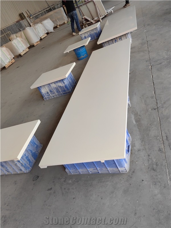 GOLDTOP OEM/ODM 2003 White Quartz Slabs