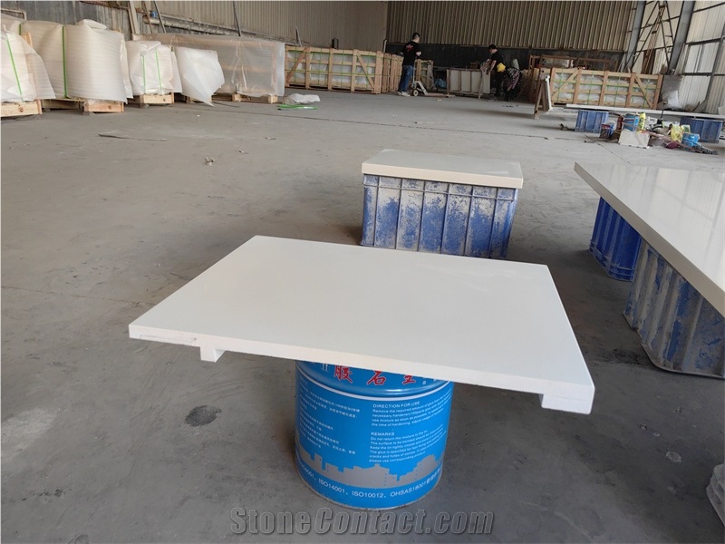 GOLDTOP OEM/ODM 2003 White Quartz Slabs