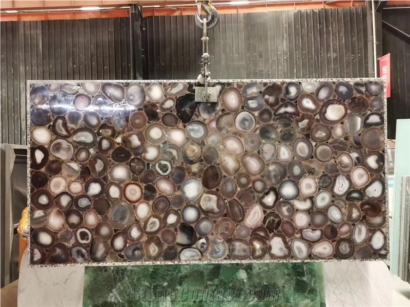 Uruguay Agate Gemstone Table Tops