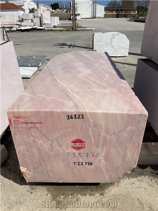 Rosa D'el Rey Pink Portugal Marble Blocks