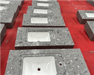 Terrazzo Vanity Tops- Prefabricated Bathroom Tops
