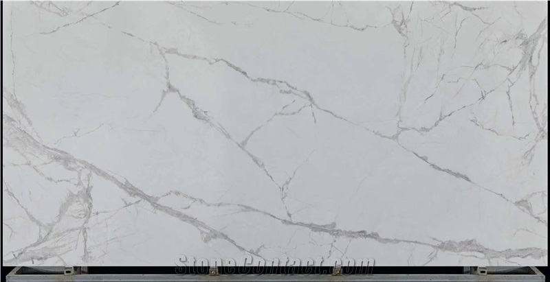 Marble Look Engineered Sintered Stone Wall Slab