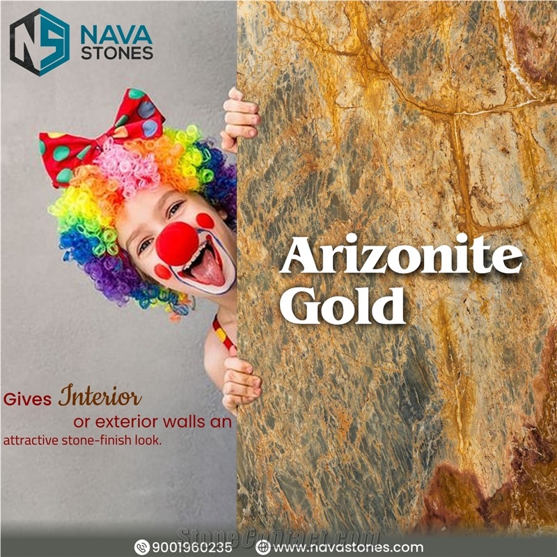 Arizonite Gold Marble Tiles