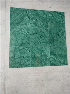 Basil Green Marble Tiles