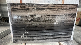 Frappuccino Marble Polished Slabs Tiles