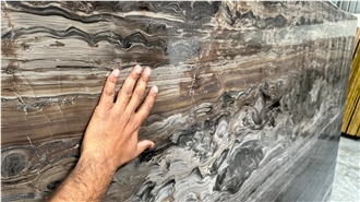 Frappuccino Marble Polished Slabs Tiles
