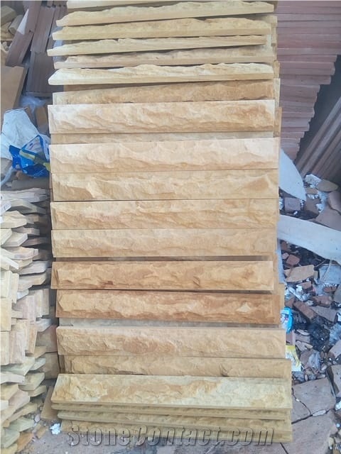 Teakwood Sandstone Facade Tiles