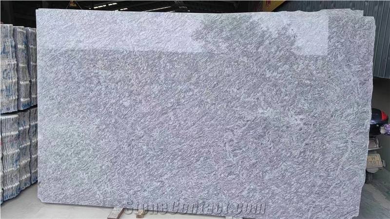 DMD Exclusive Kingfisher Blue Granite Slabs