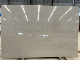 Beige Engineered Stone Slabs FTY5013