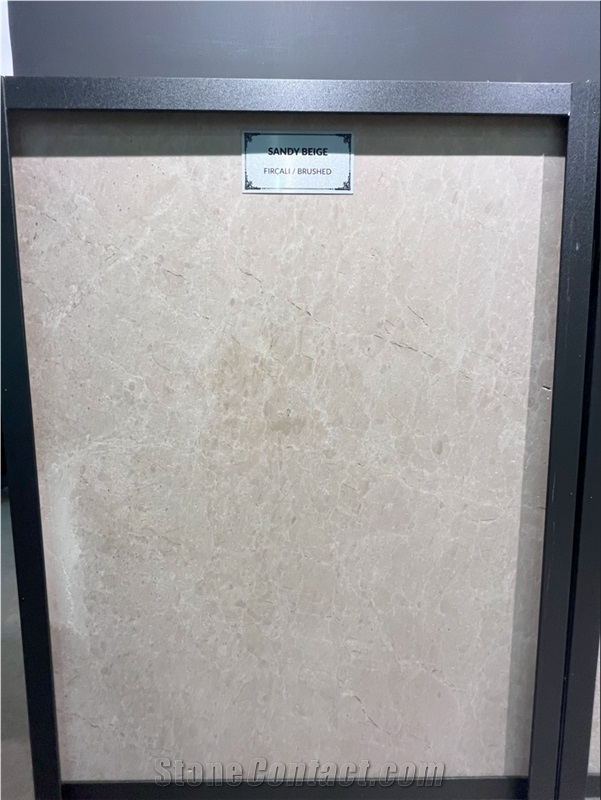 Sandy Beige Marble Slabs, Tiles