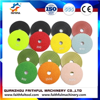 7-Step 5-Step 3-Step Wet Polishing Pad