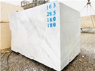 Iran Bianco Crystal Marble Blocks