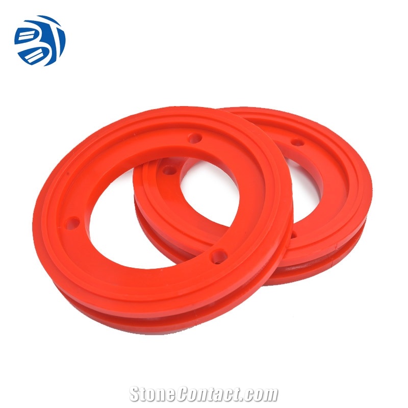 Customized Diamond Pu Wheel Wire Saw Wheel Protective