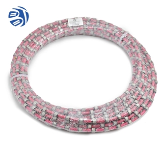 Granite 11.5*40 Mm Diamond Wire Cutting Rope Saw