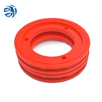 PU Rubber Pulley Wheel Rope Sawing Machine Wire Saw Wheel