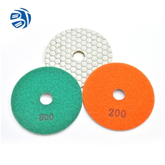 Resin Diamond Polishing Pads 4 Inch Concrete Grinder