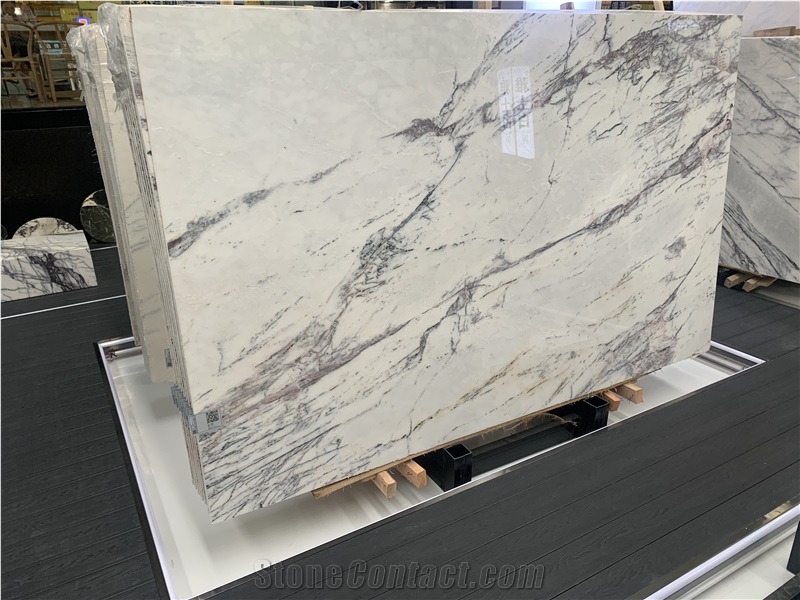 Turkey Milas Lilac Marble Slabs For Wall And Floor