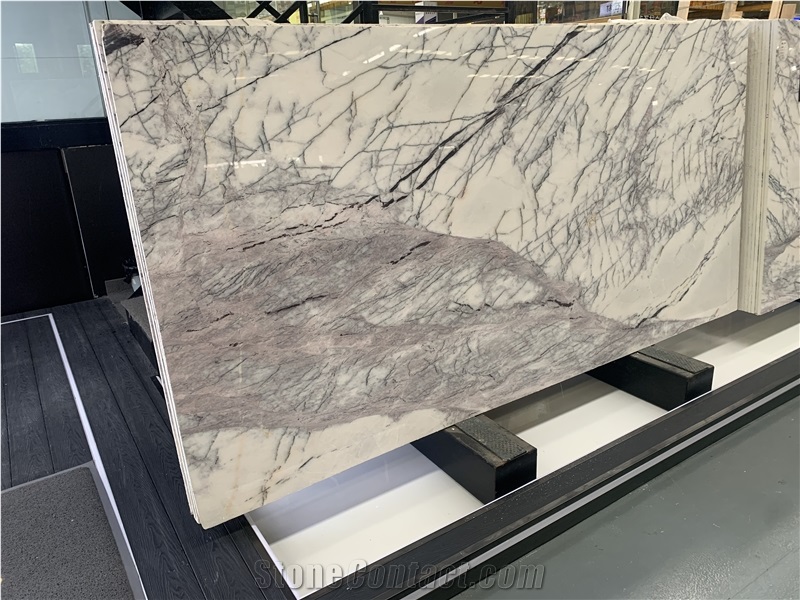 Turkey Milas Lilac Marble Slabs For Wall And Floor