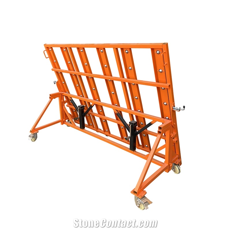 Stone Working Table Slab Transport Cart Universal Wheel