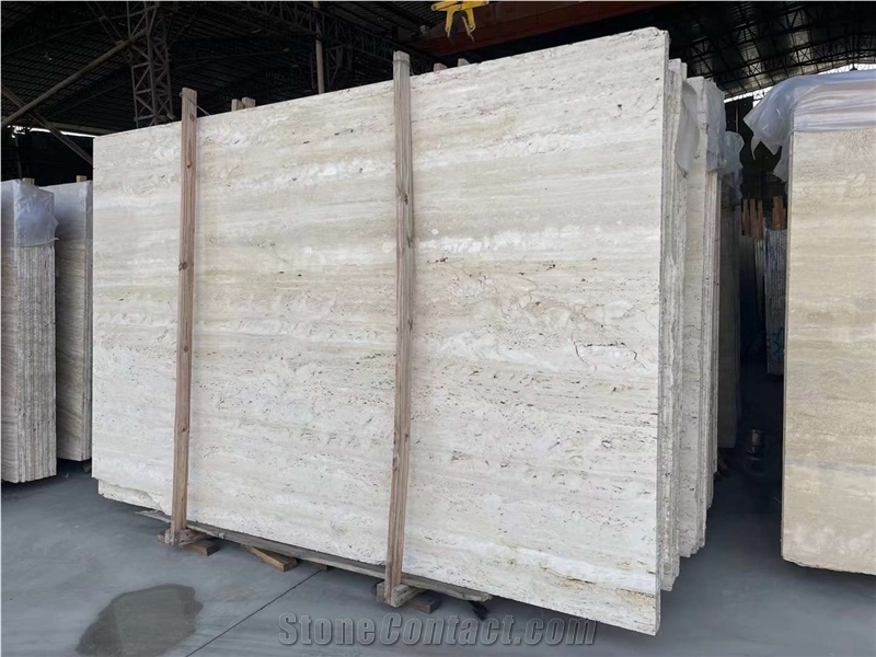 Alabastrino Travertine Navona Slabs For Engeering Usage