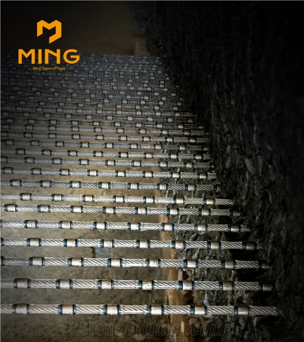 Sintered Diamond Multiwire For Granite Quartzite Cutting