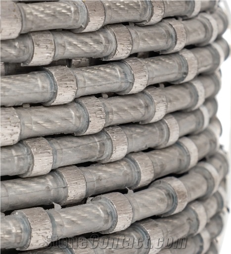 TOP GRADE 9.0Mm Diamond Wire For Stone Cutting & Profiling