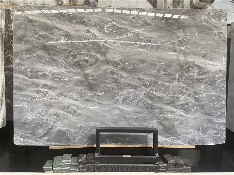 Silver Grey Marble Slabs For Flooring Tiles from China - StoneContact.com