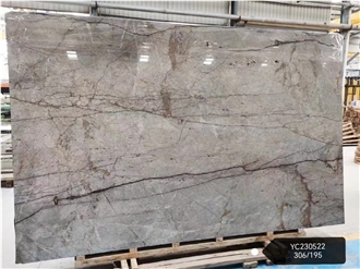 Silver Roots Marble Slabs For Bathroom Wall Tile