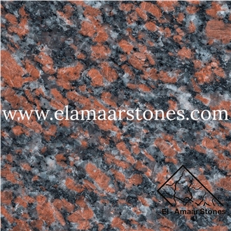 Red Aswan Granite Tile And Slabs