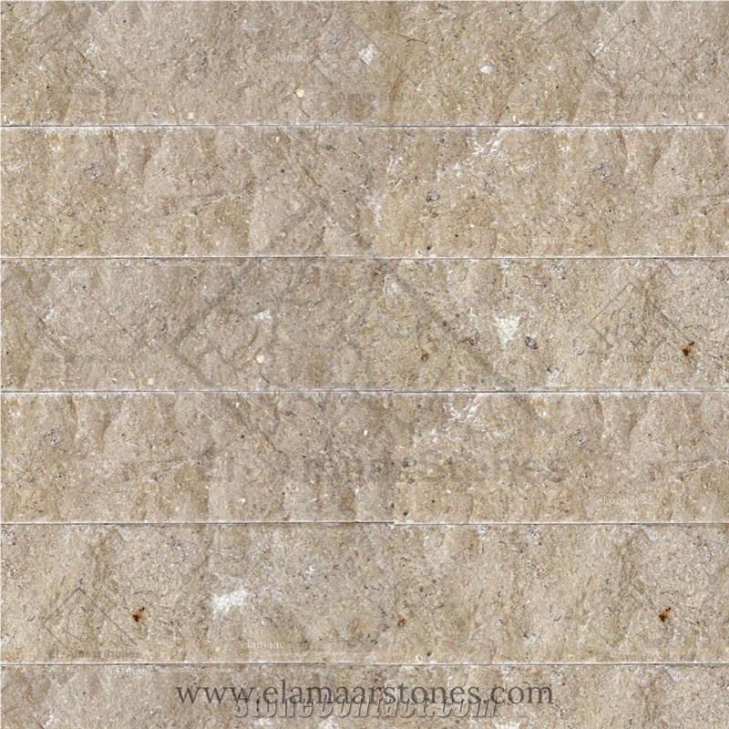 Sinai Pearl Limestone Split Face Finish Wall Tiles