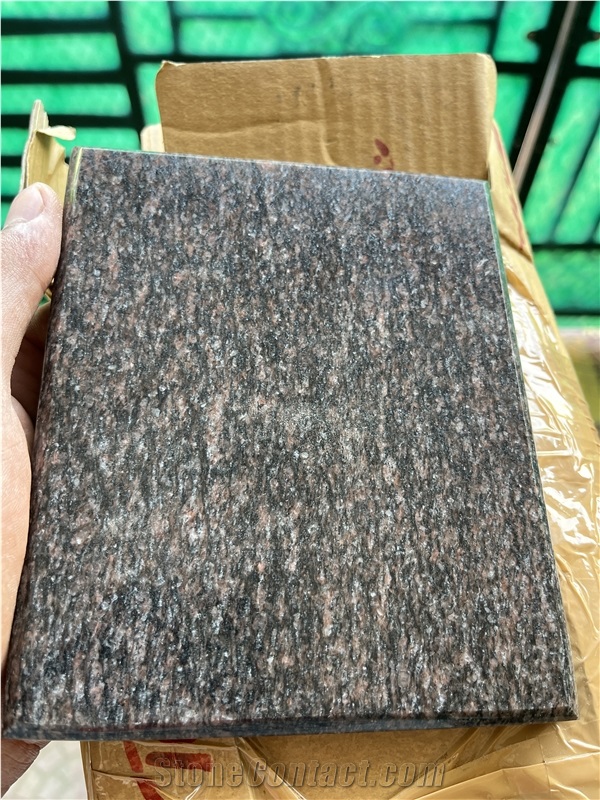 Asian Top Brown Granite Quarry