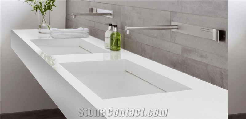 Grado Quartz Surfaces Lucca GR - 101 Quartz Slabs