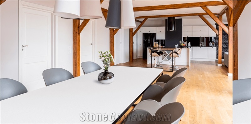 Grado Quartz Surfaces Lucca GR - 101 Quartz Slabs