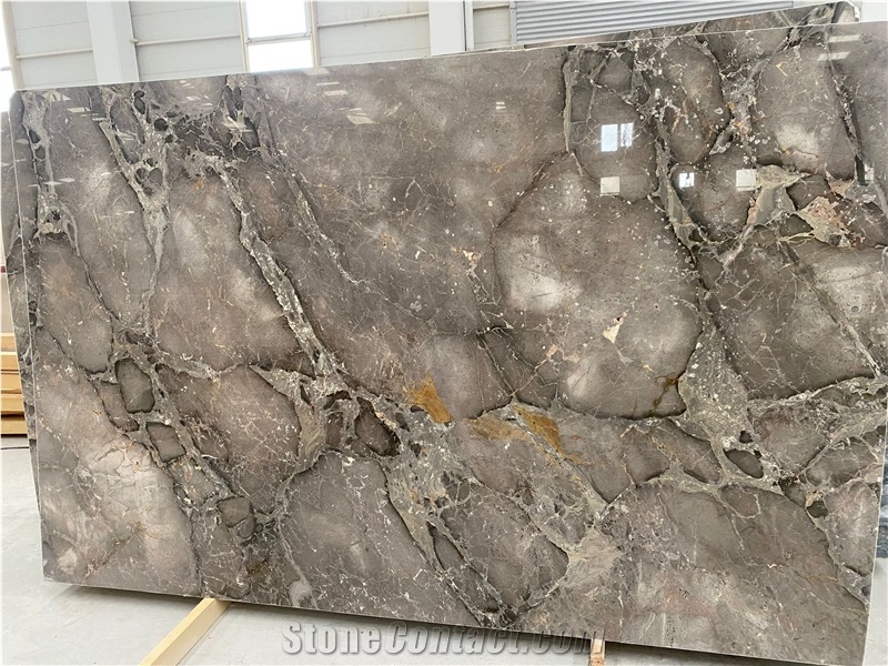 Karaman Grey Marble Slabs