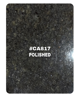 Cambodian Black Granite CA817 Polıshed Slabs