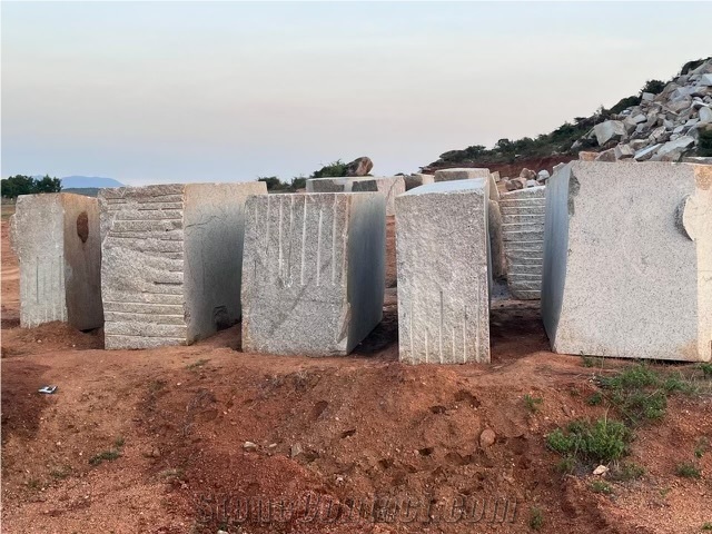 Izam Grey Granite Blocks