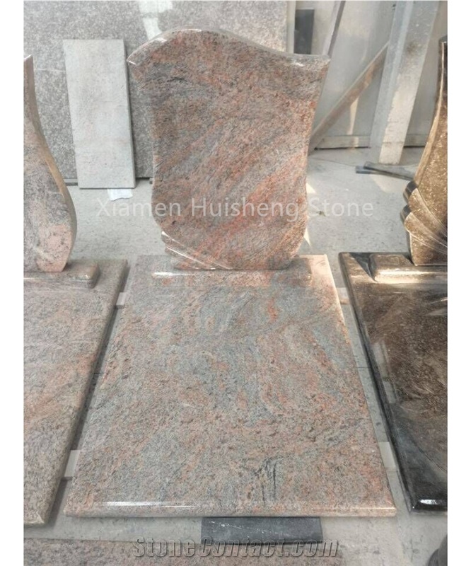 Multicolour Granite Single Monument