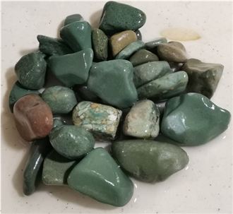 Green Pebble Stone